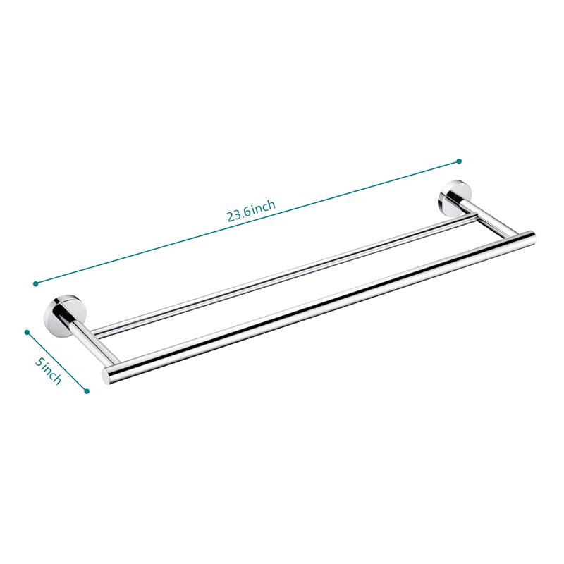 Topcraft Stainless steel Wall Mounted 23.6'' Towel Bar
