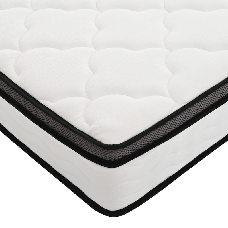 Full Mattress, 12 Inch Full Hybrid Mattress in a Box,Individually Wrapped Pocket Coils Innerspring Mattress, Medium Firm