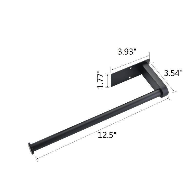 2-Piece Under Cabinet Wall-Mount Paper Towel Holder