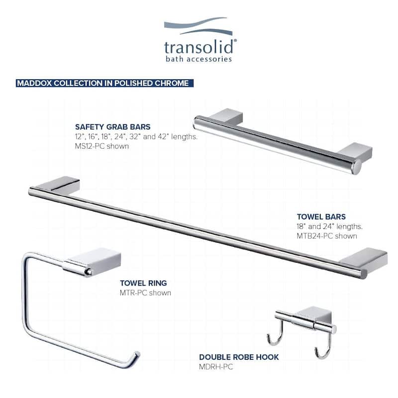 Transolid MTB24 Maddox 23-5/8" Towel Bar
