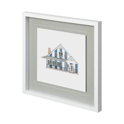 Petit Mansion IV Framed Art Print
