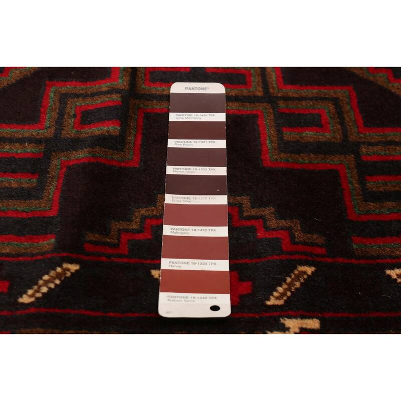 Teimani Brown Rug 3'7" x 6'9" - 3'7 x 6'9