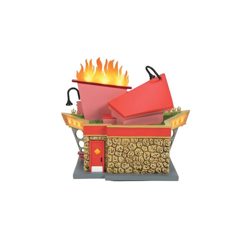 Department 56 Lighted Beetlejuice Dante's Inferno Lounge - 6014736