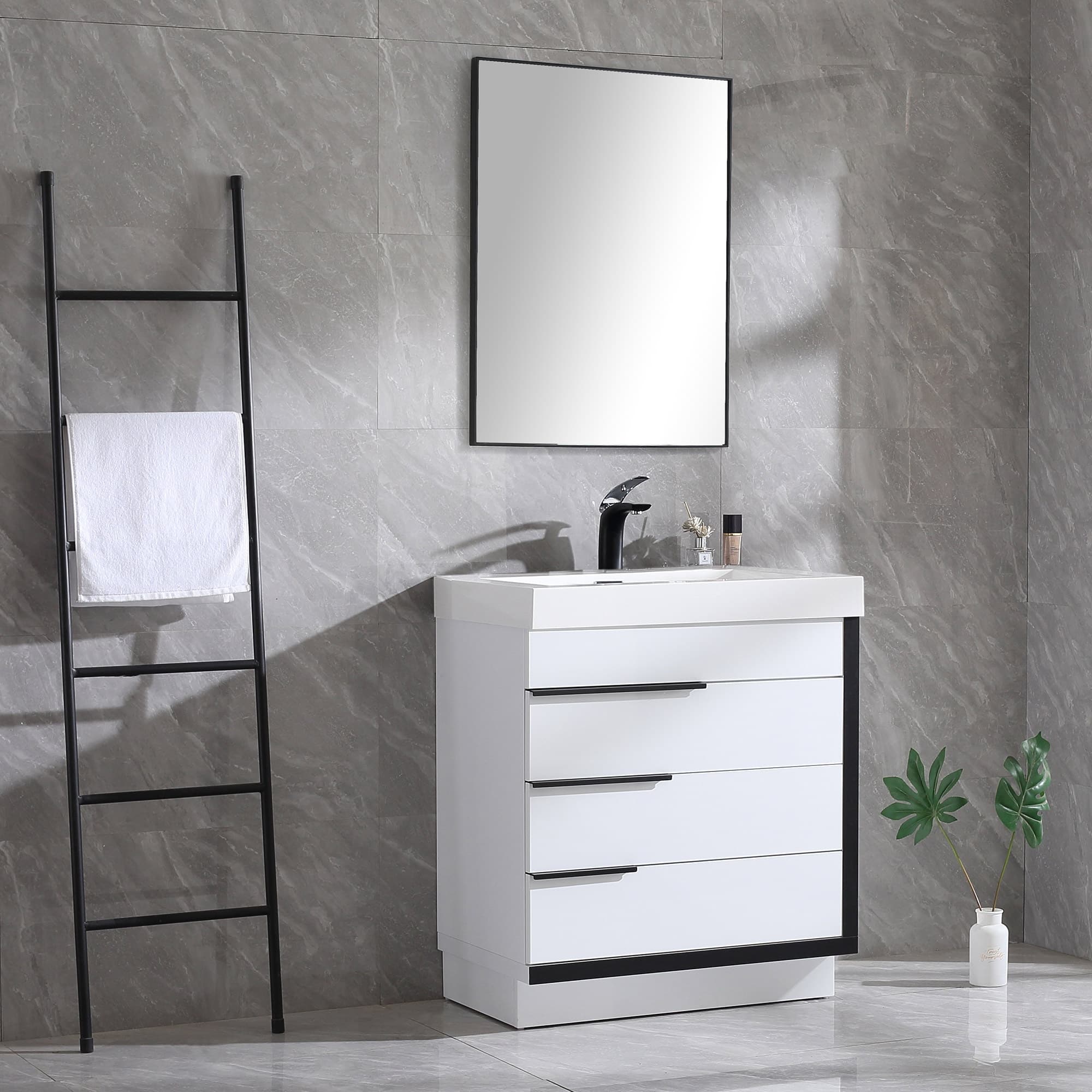 Option White-White Sink