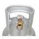 preview thumbnail 6 of 9, Flame King 10LB Aluminum Propane Tank with OPD Valve, Corrosion-Resistant & Rust-Free, Lightweight