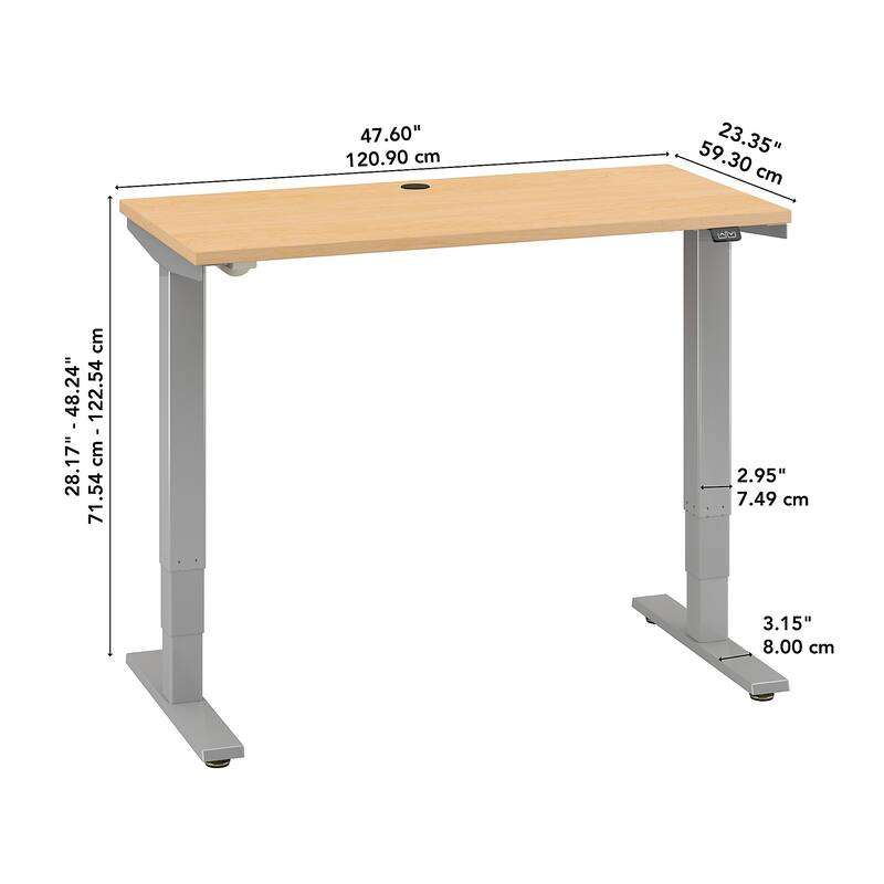 Bush Business Furniture Move 40 Series 48x24 Adjustable Standing Desk