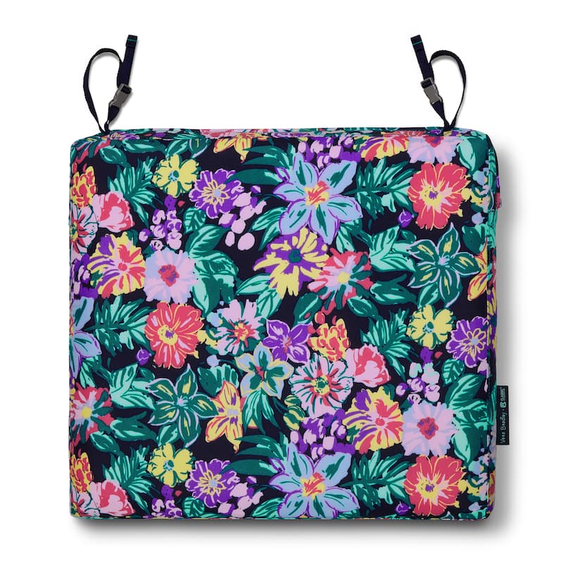 Vera Bradley by Classic Accessories Water-Resistant Patio Seat Cushion
