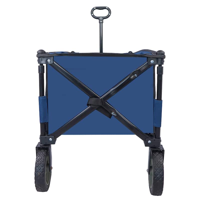 Heavy Duty Collapsible Folding Utility Wagon - Beach & Garden Cart