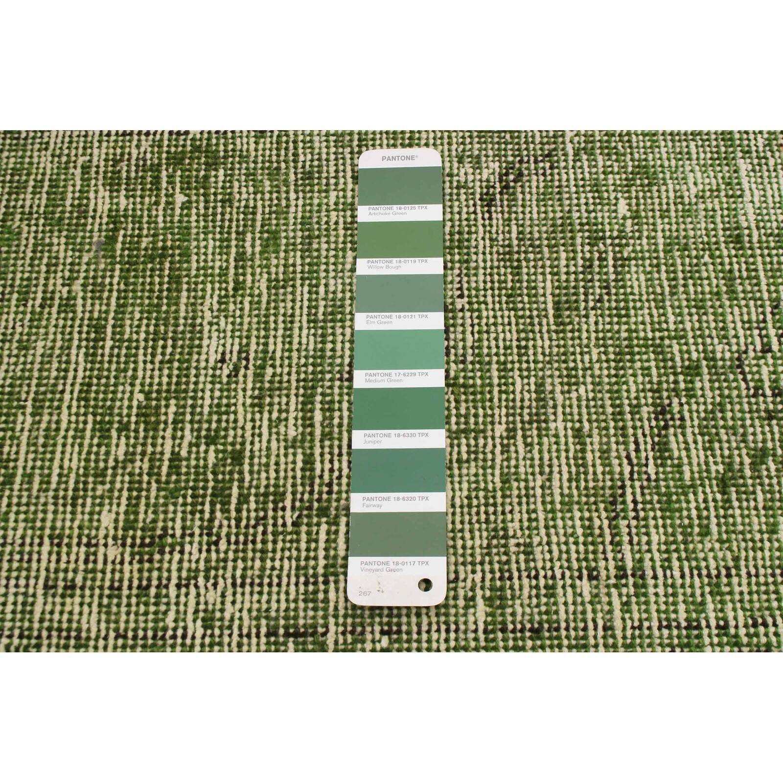 ECARPETGALLERY Hand-knotted Color Transition Lime Green Wool Rug - 10'1 ...