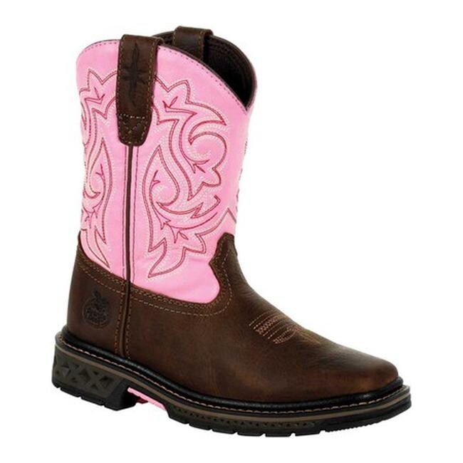 pink georgia boots