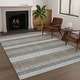preview thumbnail 68 of 149, Machine Washable Indoor/ Outdoor Cabana Stripe Chantille Rug