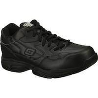 Skechers Men's Work Relaxed Fit Felton Altair Slip Resistant Black