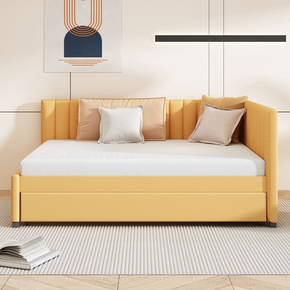 Yellow daybed best sale