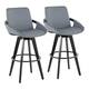 Option Grey Faux Leather