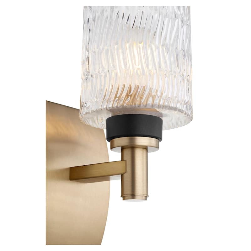 Quorum International Stadium 10" Tall Bathroom Sconce