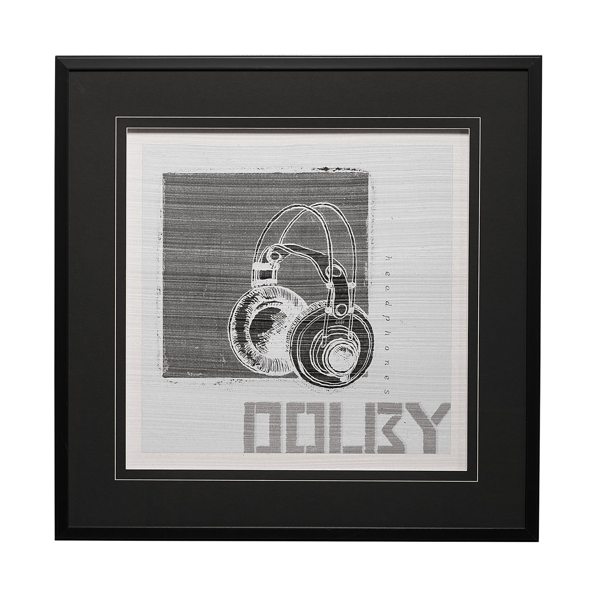 Retro Tone I by Alarm a Hand Embellished Textured Framed Art Print Matted under Glass