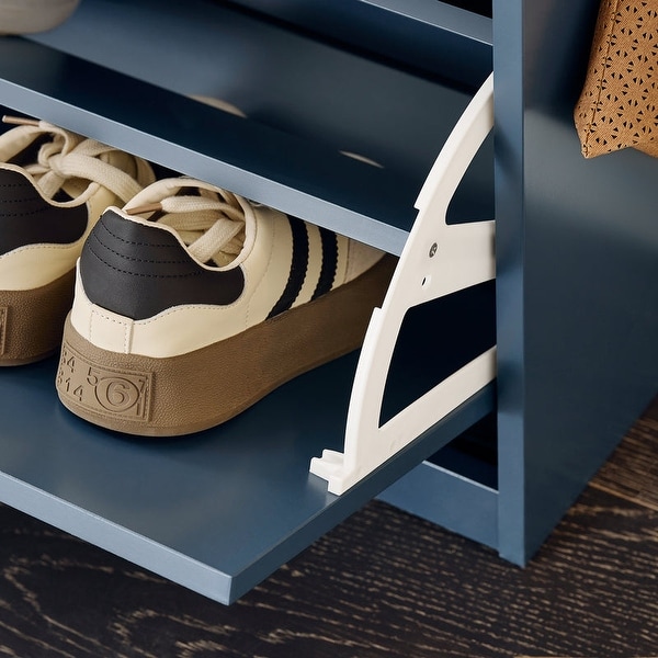 SoBuy FSR82-L-W, Hallway Shoe Bench Storage Cabinet With