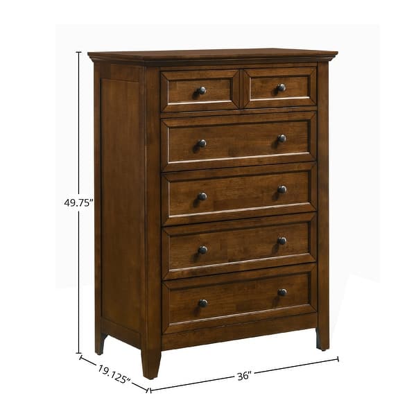San Mateo Youth Tuscan 5-drawer Chest