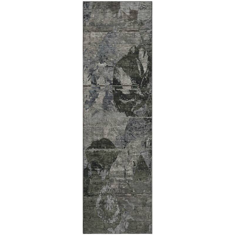 Premium Washable Super Soft Solid Abstract Mayfield Rug