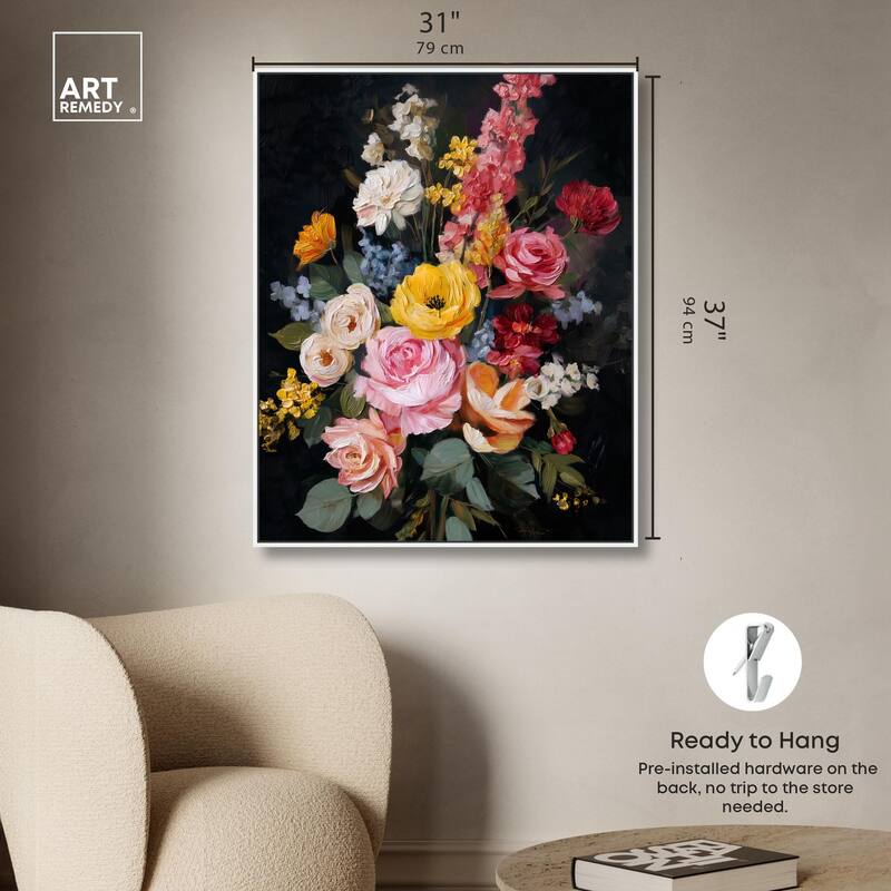 Garden Richness II Canvas by Art Remedy