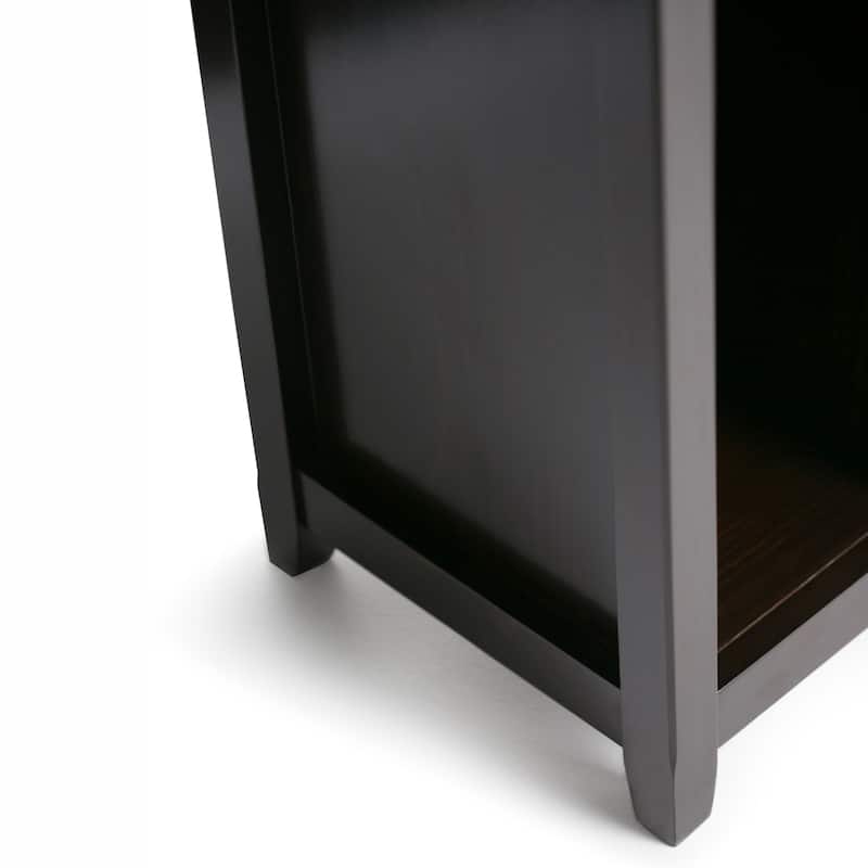 WYNDENHALL Halifax SOLID WOOD 44 inch x 44 inch Transitional Multi Cube Bookcase and Storage Unit - 44"w x 15.75"d x 44"h