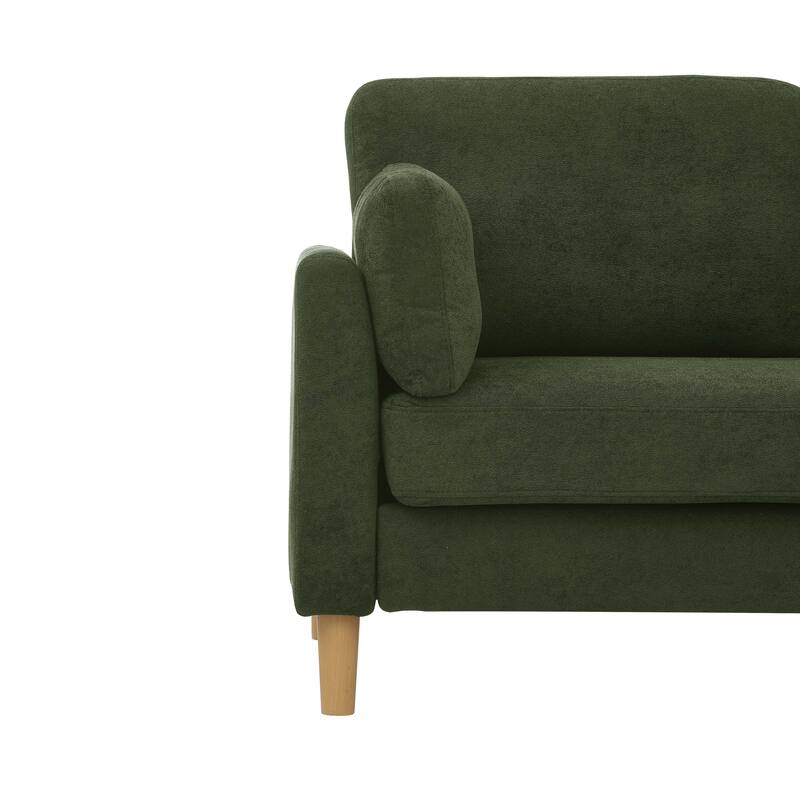 Modern Minimalist 2-Seater Sofa For Smaller Spaces,Apartments,Or Offices