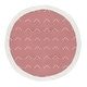 preview thumbnail 1 of 2, Sweet Jojo Designs Mauve Pink Boho Arrow Girl Baby Tummy Time Playmat Dark Rose Ivory Modern Bohemian Farmhouse Shabby Chic