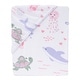 preview thumbnail 3 of 3, Lambs & Ivy Sea Dreams Soft White 100% Cotton Nautical Ocean Fitted Crib Sheet