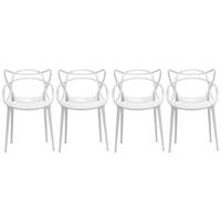 Buy White Modern Contemporary Kitchen Dining Room Chairs Online At Overstock Our Best Dining Room Bar Furniture Deals