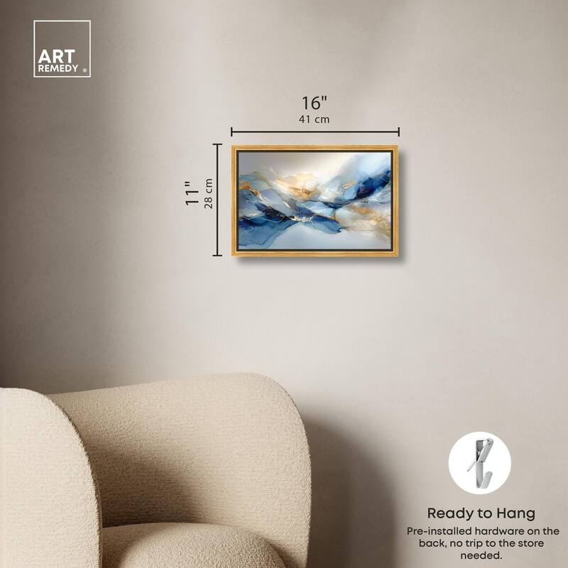 Postmodern Flow I Canvas by Art Remedy