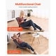 preview thumbnail 6 of 8, 6-Position Adjustable Folding Floor Chair with Suede Fabric Backpack Strap & High Weight Capacity - 18.3" x 20.9" x 20.5"
