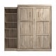 preview thumbnail 7 of 54, Pur Queen Murphy Bed with Storage Unit (90W) by Bestar