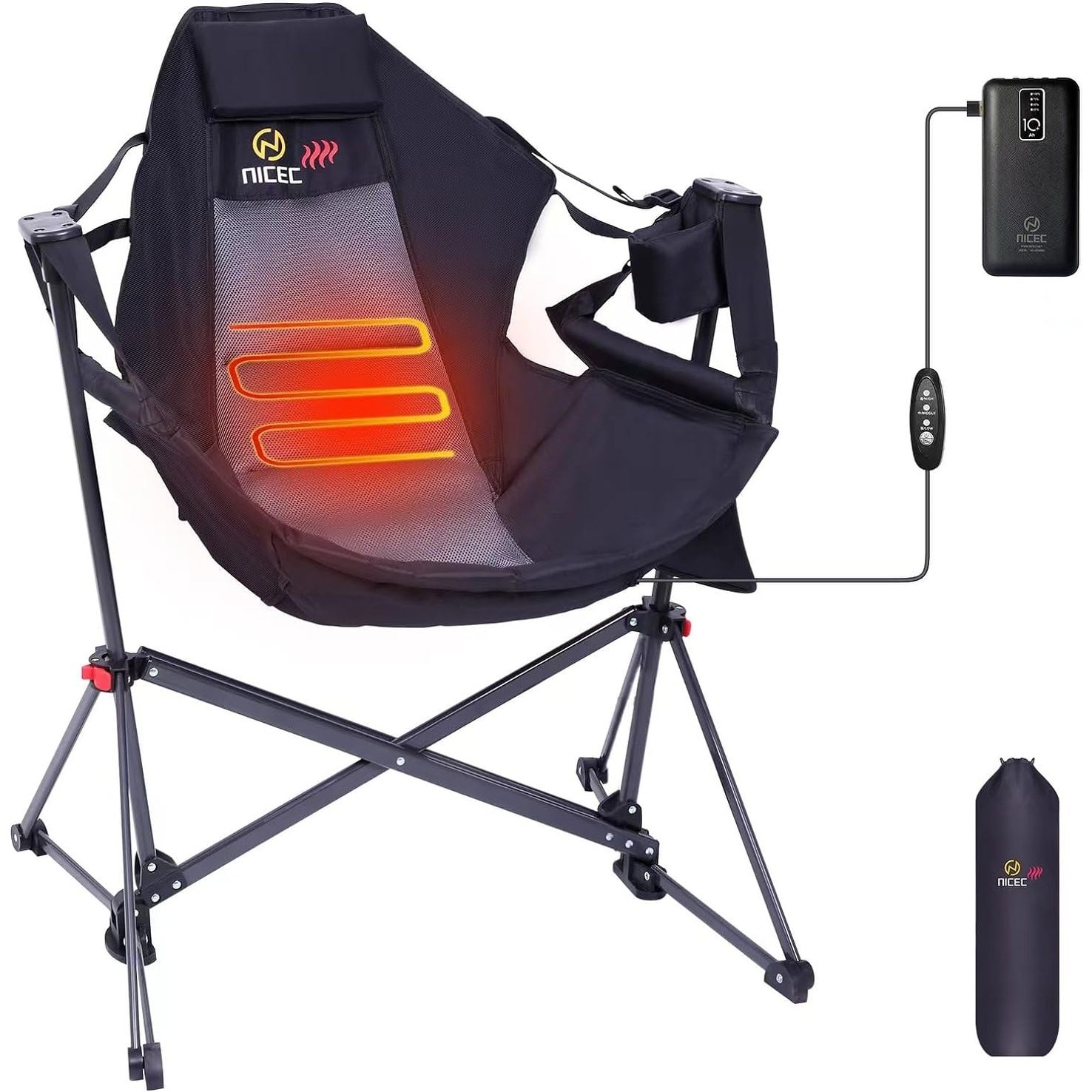 Camping chair that swings outlet