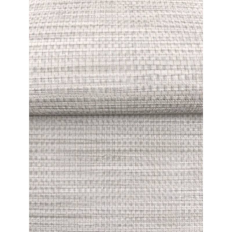 Winn Dove Faux Grasscloth Wallpaper