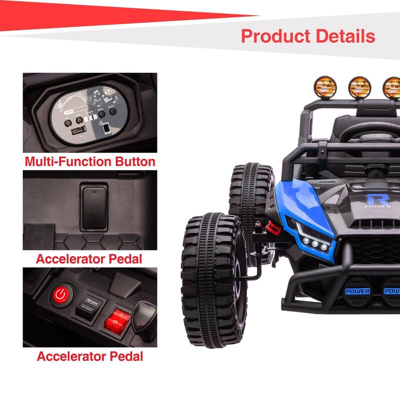 24V Ride on UTV,130w Electric Powered UTV