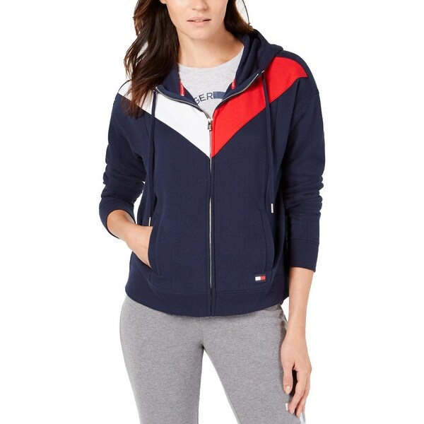 tommy hilfiger grey hoodie womens