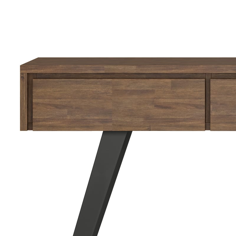 WYNDENHALL Mitchell 60 inch Wide Modern Industrial Console Sofa Table - 60 W x 16 D x 30 H