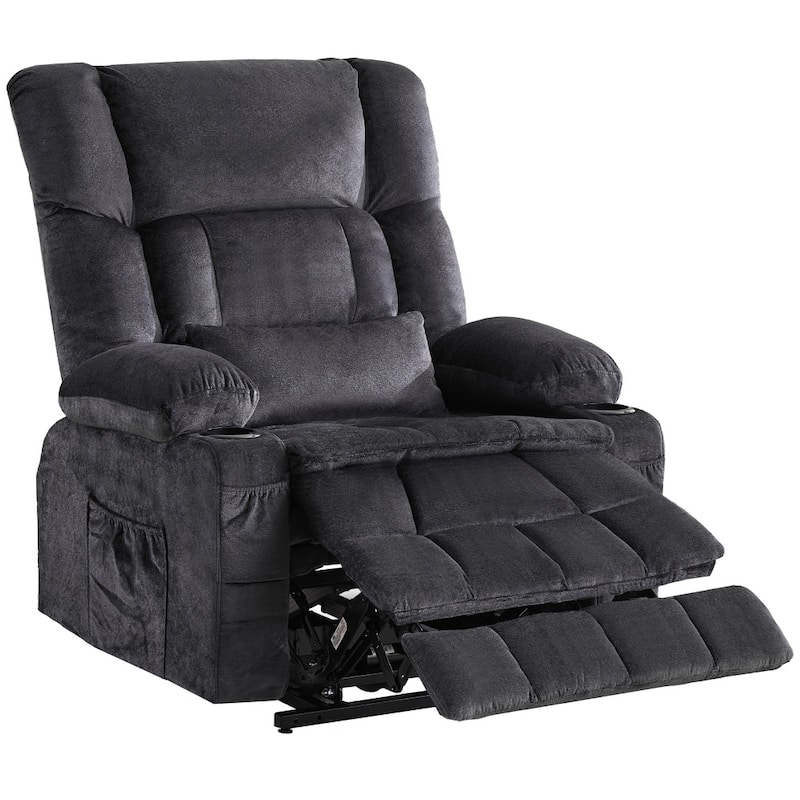 Dual Motor Large Power Lift Recliner Chair with Knead the Waist and Heat