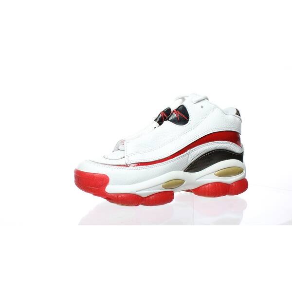 Shop Reebok Mens The Answer Dmx Mu White Basketball Shoes Size 7
