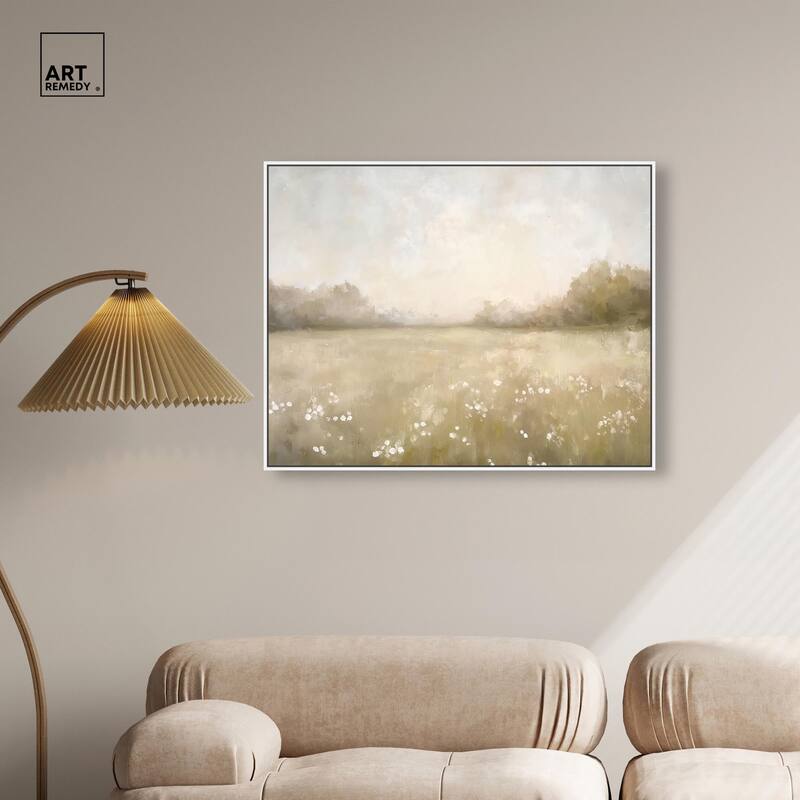 Peaceful Expanse Canvas by Art Remedy