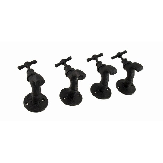 iron faucet wall hooks