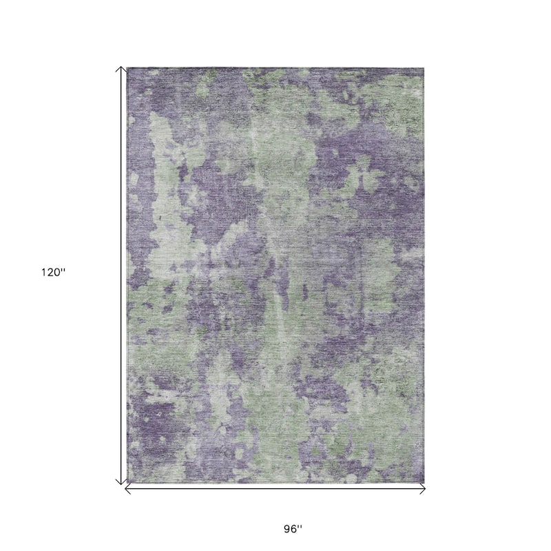 Jaz Modern Art-Inspired Weather Resistant Timeless Fusion Outdoor Rug