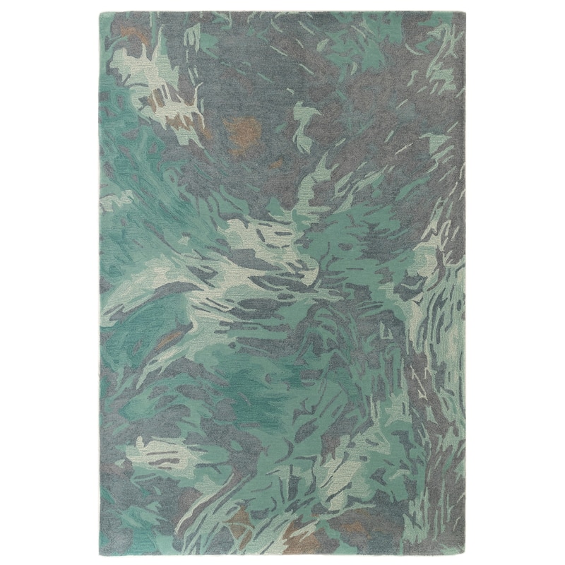 Liora Manne Corsica Storm Indoor Rug - 7'6" x 9'6" - Aqua