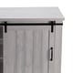 preview thumbnail 15 of 41, 32" Compact TV Stand for 40" TVs w/ Barn Door Design - 32" in Width