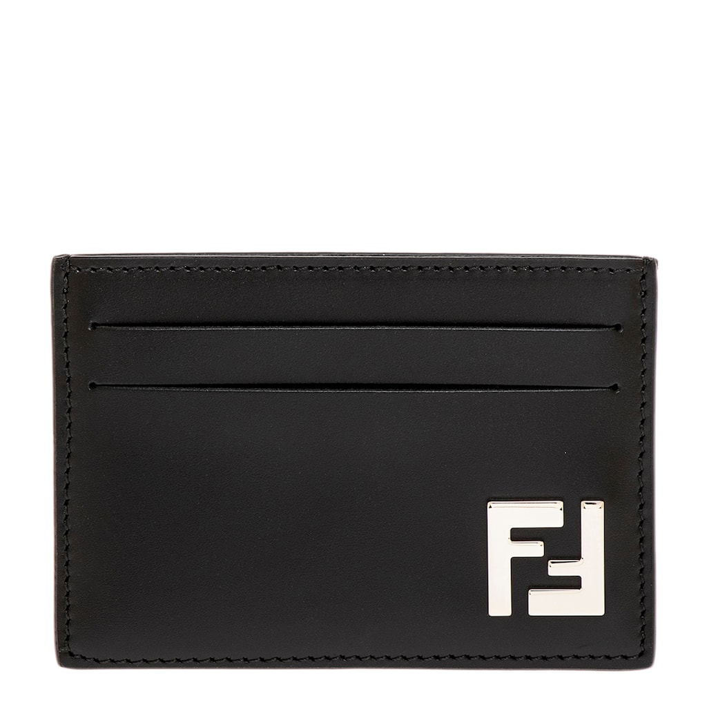 Fendi Men's FF Squared Slim Card Holder