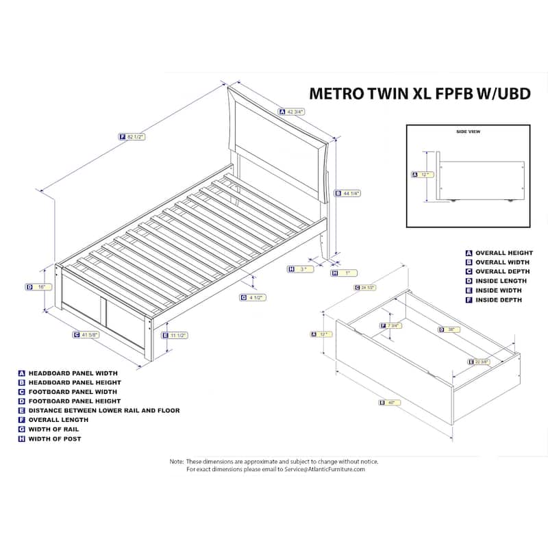King Platform Bed with Storage Drawers - Modern Espresso Finish - Cool Contemporary Design - Home Bedroom Furniture