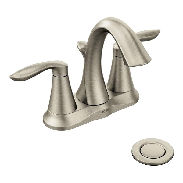 Moen 6410 Double Handle Centerset Bathroom Faucet From The Eva Moen 6410 Double Handle Centerset Bathroom Faucet From The Eva Collection Valve Included