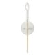 preview thumbnail 3 of 4, Breezeway 14.25'' High 1-Light Sconce - White Coral
