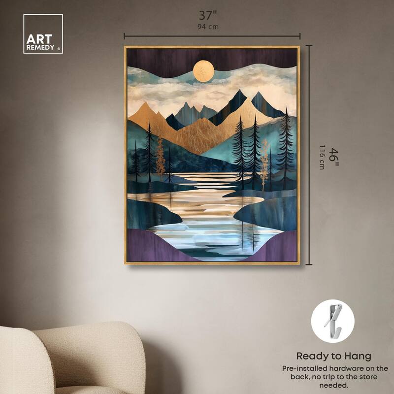Secrets of the Lake III Canvas by Art Remedy