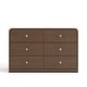 preview thumbnail 40 of 52, Storkcraft Santos 6 Drawer Dresser